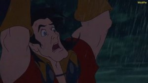 Iago Tells Gaston To Shut Up Then Punches Him