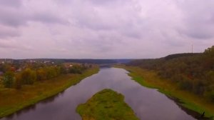 Зубцов, слияние рек Вазуза и Волга