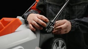 Как собрать электрическую газонокосилку Ресанта КР-1500 ЭТ