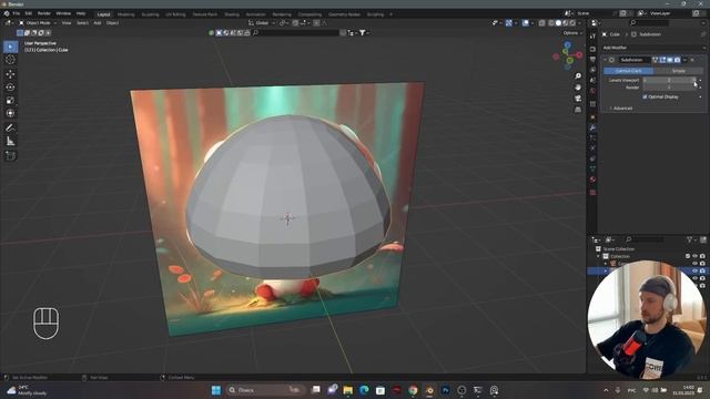 BLENDER для начинающих. Урок 1