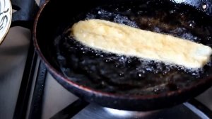 Кабачки во фритюре фаршированные творогом