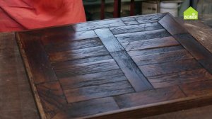 Столешница из старого паркета. Часть 1