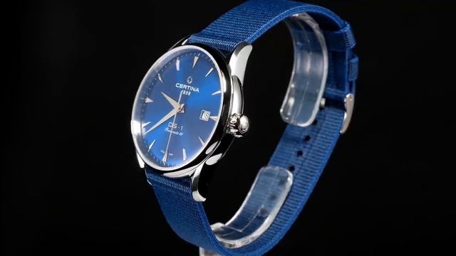 Классические часы нового формата | Certina DS-1 Powermatic 80 смотреть онлайн