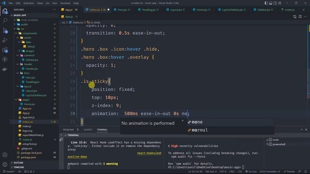 Build Music Website & App with React JS  and Tailwind CSS - Beginner Tutorial Learning Tailwind CSS