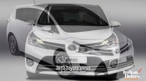 2013 Toyota Verso at Paris Motor Show