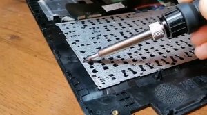 Меняем впаянную клавиатуру ноутбука Богучар