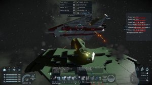 Space Engineers 2024 Taking Down A Venator With A Romulan Warbird