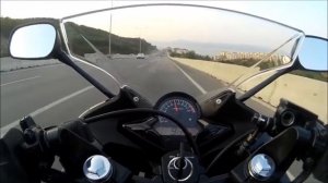 HONDA CBR 125 R TOP SPEED 151 KM/H