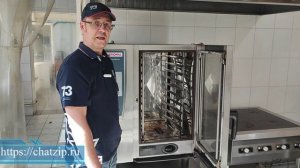 Замена разбитого внутреннего стекла двери пароконвектомата RATIONAL Whitefficiency/ 5Senses