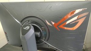 ROG XG279Q 背蓋無懼之眼RGB