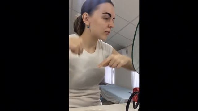 Оформление бровей. Окрашивание краской смотреть онлайн