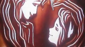 'Мама' Песочная анимация  Феодора Король, Веприцкий Евгений