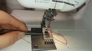 Прозрачная лапка для распошивальной машины Janome Cover Pro II