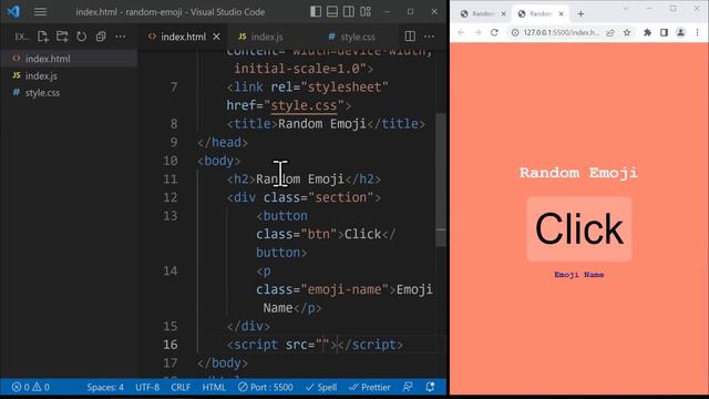 HTML CSS JS projects (Beginner): 30 projects using HTML CSS and JavaScript💢Part3