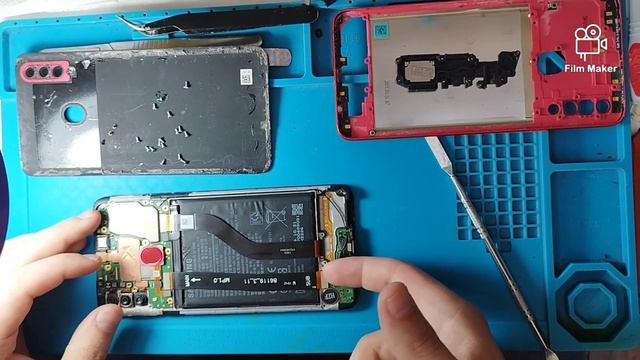 Samsung A20s ремонт зарядное гнездо. смотреть онлайн