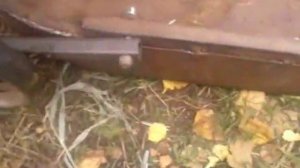 Самодельная газонокосилка с двигателем от мотоблока Торпан