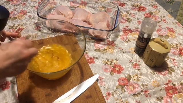 Курица в апельсиновом маринаде!