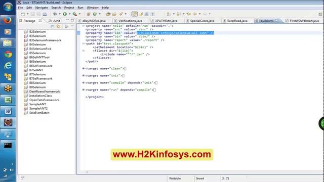 Selenium webdriver Tutorial for Beginner | ANT Tool Part 2 Tutorial 18 | Selenium Online Training