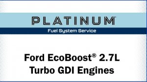 Сервис топливной системы BG Platinum автомобиля Ford 2.7L Instructional Video