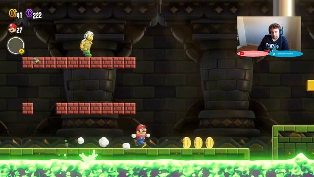 Super Mario Bros Wonder || Parte #1 Gameplay Español || Impresiones iniciales || Nintendo Switch смотреть онлайн