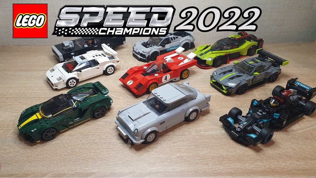 ВСЯ КОЛЛЕКЦИЯ LEGO SPEED CHAMPIONS 2022 - ИТОГ смотреть онлайн