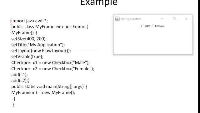 Abstract Window Toolkit AWT смотреть онлайн