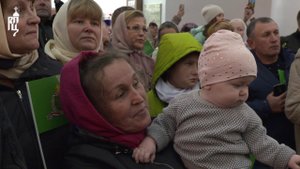 Святейший Патриарх Кирилл посетил подворье Пюхтицкого монастыря в Когалыме