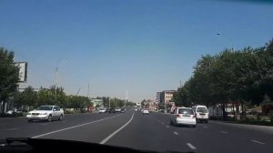 На АВТОМОБИЛЕ по центру ТАШКЕНТА
