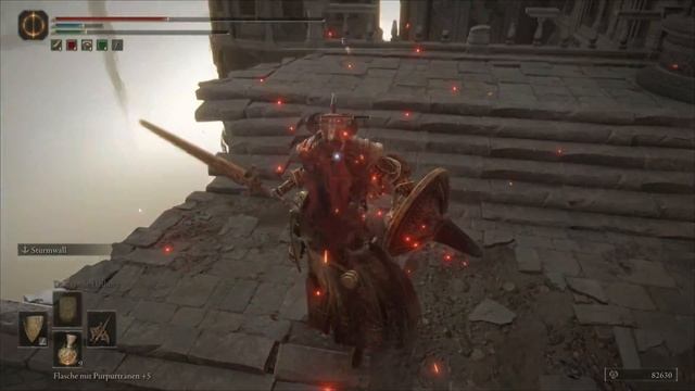 Crucible Knight (Crumbling Farum Azula) – Solo Melee – Elden Ring смотреть онлайн