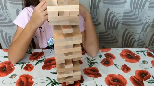 Дженга игра. Jenga Game.