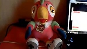 Игрушка "Говорящий попугай Кеша " в режиме РЕПИТЕР