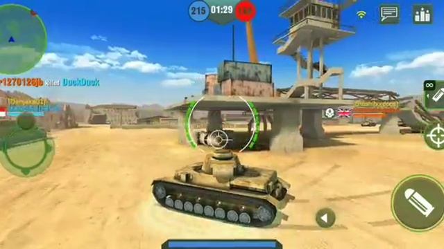 Tank shooting game ( WARMACHINE ) gameplay video смотреть онлайн