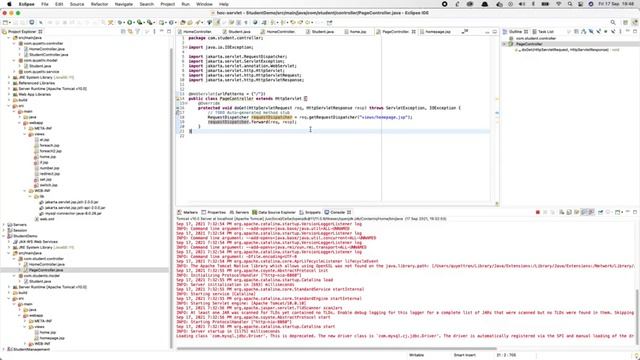 Java Servlet MVC смотреть онлайн