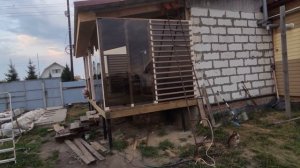 Терраса/веранда своими руками. Финал