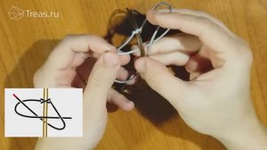 Как завязать красивый узел на регулирующимся браслете, чтобы удобно затягивался?