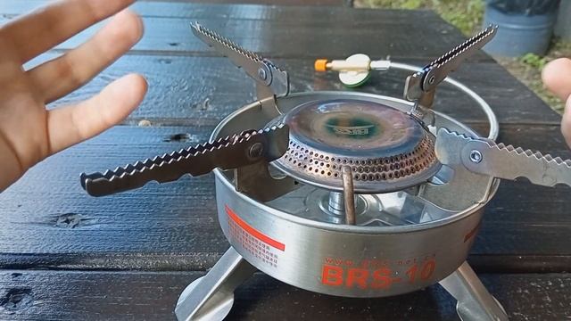 Выносная газовая горелка BRS-10 смотреть онлайн