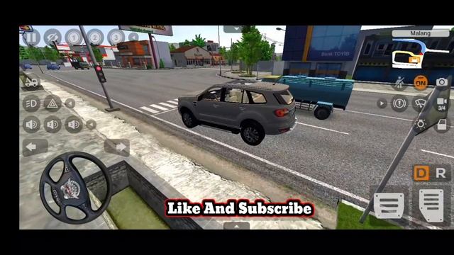 Ford Endeavor Car Mod Bus Simulator Indonesia | Ford Endeavor Car Mod Bussid Android Gameplay