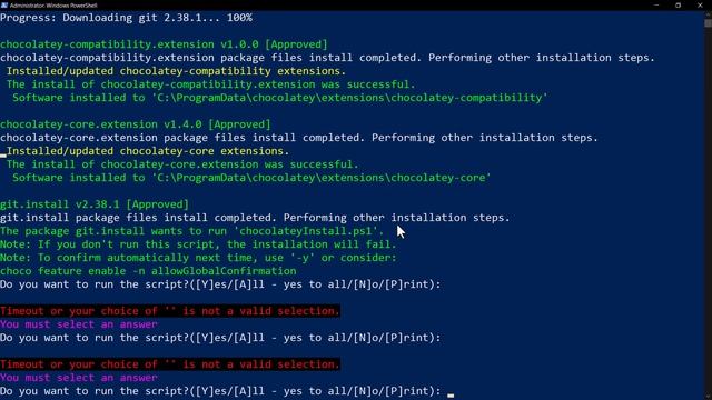 ? Instalación de #Git con #Chocolatey (#Choco) ✅ смотреть онлайн