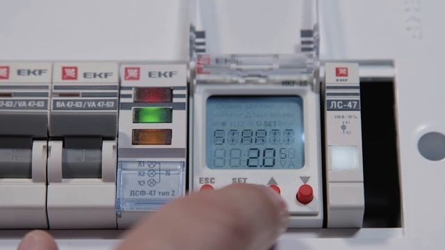Как настроить реле контроля фаз? | RKF-2S EKF смотреть онлайн