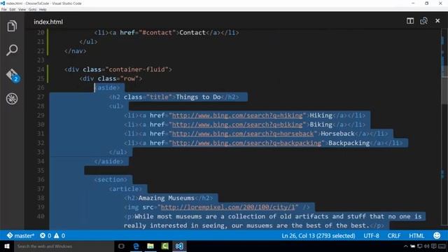 Building WebApps using Visual Studio Code 6 11 Bootstrap and Mobile Responsive