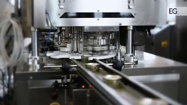 Оборудование для закупорки и этикетировки жестяных банок EGQ-100
