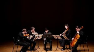 Han Kim plays Brahms Clarinet Quintet op.115 1st Movement with Bennewitz Quartet