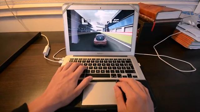 Test - Real Racing 2 - MacBook Air Haswell Core I5 1.3Ghz смотреть онлайн