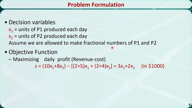 Operations Research 03B: Typical Linear Programming Problems
