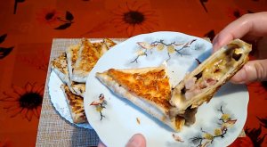 Конверты с грибами, беконом и с сыром.mp4