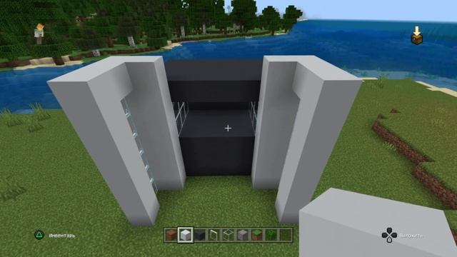 Как ЛЕГКО построить современный дом в майнкрафте / асмр майнкрафт смотреть онлайн