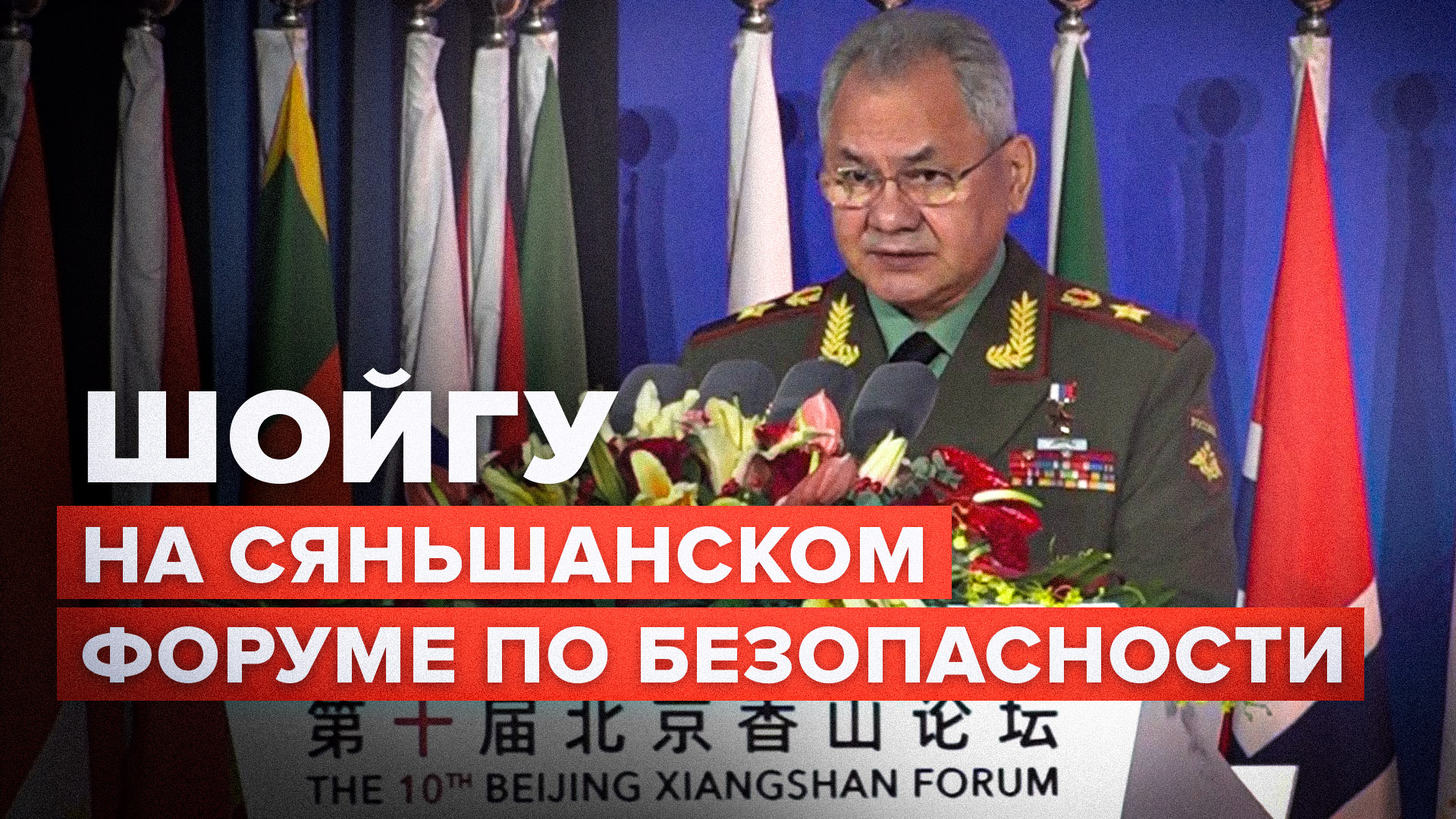 «В качестве «тарана» выбрана Украина»: Шойгу — о развязанной Западом против России гибридной войне