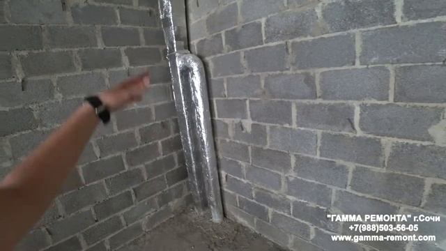 Ремонт в Сочи под ключ 36.4 м2 в ЖК "Посейдон" смотреть онлайн