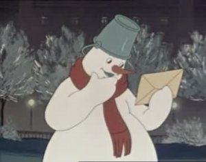 Снеговик - почтовик