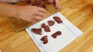 Куриная печенка в сметанном кляре